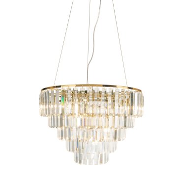 Maxlight Monaco - lampe suspendue - Ø 60 x 150 cm - or
