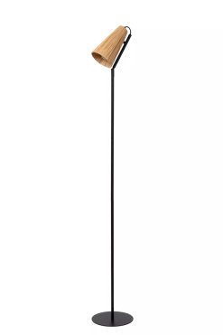 Lucide Bensen - lampadaire - Ø 22 x 152 cm - naturel