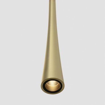 Faro Diana 800 - lampe suspendue - Ø 3,2 x 80 cm - 6W LED inclus - or satiné