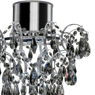 Searchlight Bathroom - lustre de salle de bain - Ø 36 x 38 cm - 4W LED inclus - IP44 - chrome