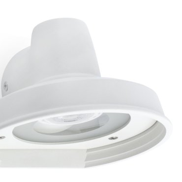Faro Bronx - applique murale - 14,4 x 13,3 x 9,6 cm - IP44 - blanc mat