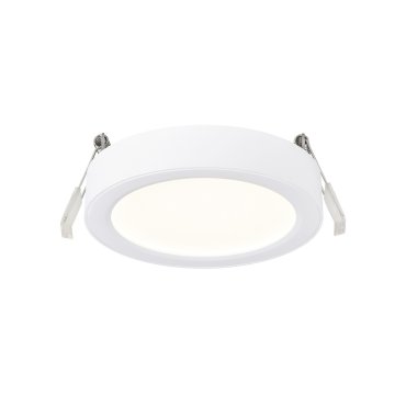 Nordlux Sóller 12 - lampe de plafond - Ø 12,9 x 2,5 cm - 7,5W dimmable LED inclus -  IP44 - blanc