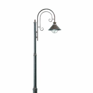 Faro Nautica - lampadaire - 56 x 18,5 x 220 cm - IP33 - brun rouille