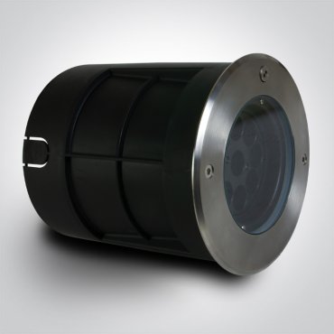 ONE Light Inground Tiltable Range - spot extérieur au sol - Ø 180 mm, Ø 170 mm à encastrer - 9 x 1,5W LED inclus - IP67 - acier inoxydable