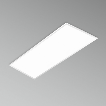 Century Italia P-Quadro Advance - plafonnier - 119,5 x 59,5 x 1 cm - 64W LED inclus - IP43 - blanc