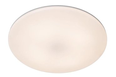 Lucide Olson - plafonnier - Ø 29 x 4,5 cm - 24W LED incl. - couleur de lumière réglable - IP44 - opale et blanc