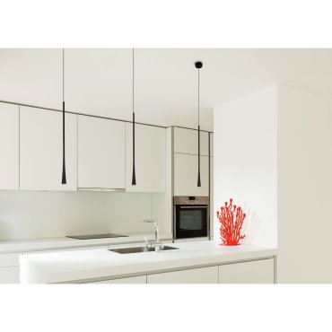 Maxlight Coffee 60 - lampe suspendue - Ø 3 x 160 cm - 7W LED inclus - noir