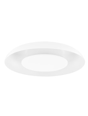 Nova Luce Epos - plafonnier - Ø 40 x 6 cm - 24W dimmable LED inclus - blanc sablé