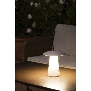 Faro Task - lampes portatives - Ø 20 x 29,2 cm - 2W LED inclus - IP54 - blanc mat