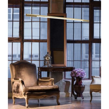 Maxlight Organic - lampe suspendue - 100 x 140 cm - 16W LED inclus - or
