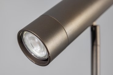 ETH Nikki - lampe de table - Ø 20 x 40 cm - brun anodisé