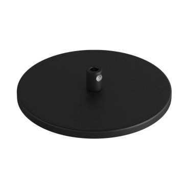 Creative Cables Flush - rosace de plafond - Ø 12,6 x 0,7 cm - noir