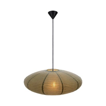 Nordlux Villo - abat-jour en papier sans suspension - Ø 60 x 24 cm - vert