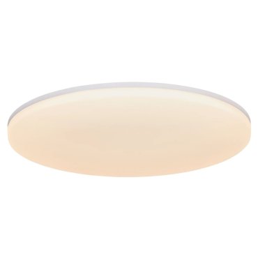 Nordlux Vic - plafonnier - Ø 35 x 4 cm - 32W LED inclus - IP21 - blanc - couleur de lumière blanc chaud (3000K)