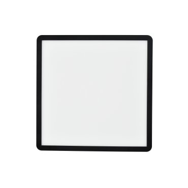 Nordlux Oja - plafonnier de salle de bains - 29,4 x 29,4 x 2,3 cm - 3 étapes Moodmaker Fonction SceneSelect - 14,5W LED inclus - IP54 - noir