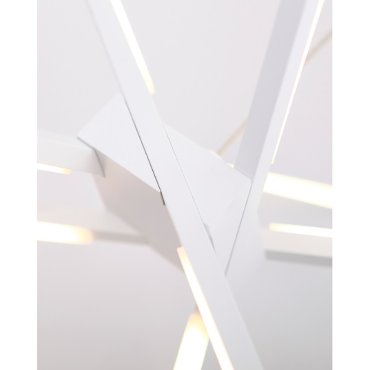 Maxlight Spider - lampe suspendue - Ø 114 x 200 cm - 33W LED inclus - blanc