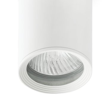 Faro Tasa - spot en saillie 1L - Ø 11 x 14 cm - IP44 - blanc mat