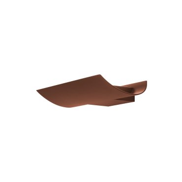 VK Lighting Cape - applique murale extérieure - 19,4 x 30 x 4,3 cm - 10W LED inclus - IP65 - Brun rouille