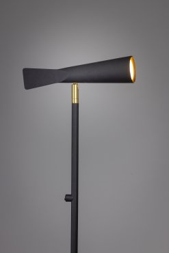 ETH Pisa - lampadaire - Ø 6 x 170 cm - noir