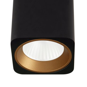 Maxlight Tub - plafonnier - 6 x 6 x 6,5 cm - 7W LED inclus - noir