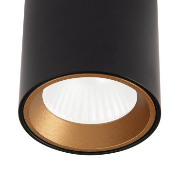 Maxlight Tub - plafonnier - Ø 6 x 6,5 cm - 7W LED inclus - noir
