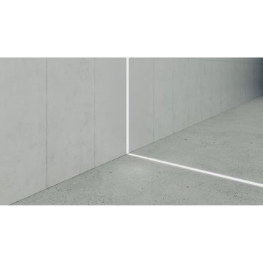 Klus HR-SLIM - Profil LED - 1,88 x 1 cm - aluminium anodisé