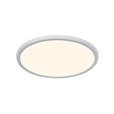 Nordlux Oja - plafonnier - Ø 29,4 x 2,3 cm - 3 niveaux de gradation (3000K-4000K) - 18W LED inclus - blanc