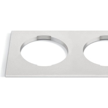 ONE Light - double base décorative carrée - 10105H - blanc