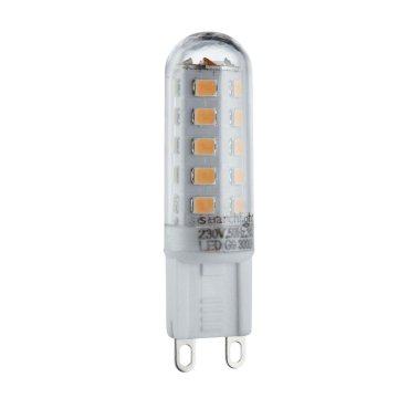 Searchlight Lampe LED - Ø 2 x 6 cm - G9 - 3W non-dimmable (lot de 10) - 4000K - transparent