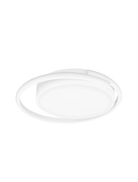 Nova Luce Odrey - plafonnier - Ø 40 x 5 cm - 22W LED inclus - blanc sable