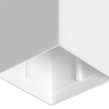 Nova Luce Cid - 10 x 10 x 15 cm - blanc
