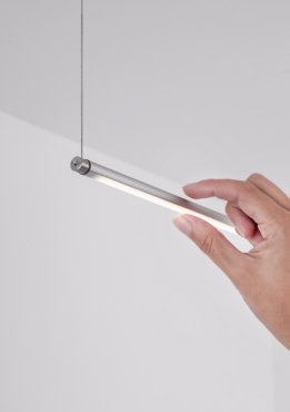 KLUS PIKO - O - profilé - Ø 1,05 cm - argent anodisé