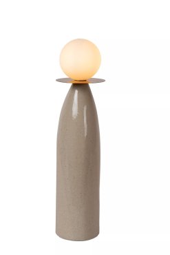 Lucide Figaro - lampe à poser - Ø 12 x 48,8 cm - gris