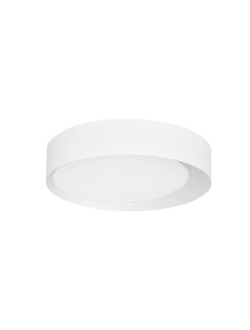 Nova Luce Oby - plafonnier - Ø 60 x 12 cm - 60W LED dimmable inclus - blanc sable