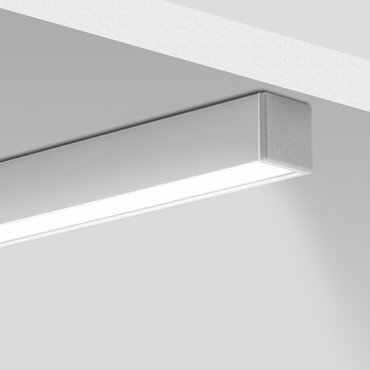 KLUS PDS-H - Profilé LED - 1,6 x 1,6 cm - argent anodisé