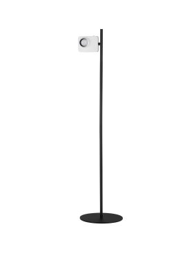 Nova Luce Kedros - lampadaire - Ø 30 x 131 cm - 9W dimmable LED inclus - blanc