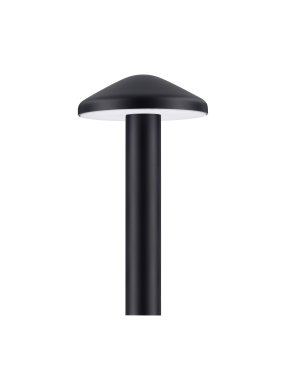 Nova Luce Nemo - lampe de jardin - Ø 11 x 20 cm - 5W LED inclus - IP65 - anthracite foncé