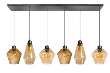 ETH Origin - suspension - 130 x 25 x 200 cm - noir
