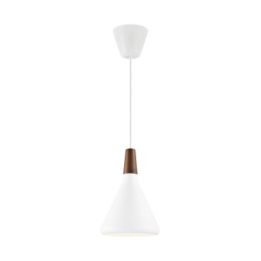 Design for the People Nori 18 - lampe suspendue - Ø 18 x 35,5 cm - blanc