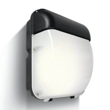 ONE Light Industrial LED Lights - plafonnier/mur extérieur - 26 x 11,5 x 30 cm - 50W LED inclus - IP65 - noir