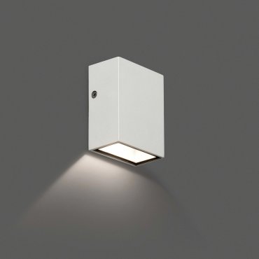 Faro Canon - applique murale - 6 x 4 x 8,5 cm - 4W LED inclus - IP44 - blanc givré