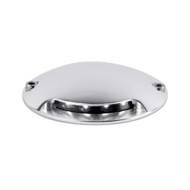 Faro Keenan - applique murale - Ø 7 x 1,5 cm - 0,5W LED inclus - IP67 - nickel