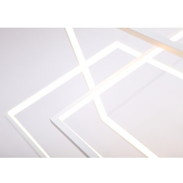Maxlight Geometric - lampe suspendue - 145 x 180 cm - 3 x 26.6W LED inclus - blanc