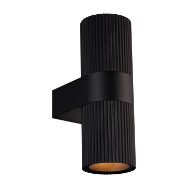 Nordlux Kyklop Ripple - applique murale -  8,6 x 25,4 cm - noir