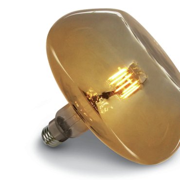 MODÈLE D’EXPOSITION - ONE Light Ampoule LED décorative - Ø 26 x 24 cm - E27 - 8W - non-dimmersible - 2700K - ambre