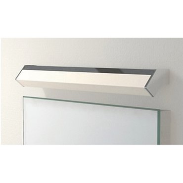 Artdelight Mirror-58 - applique murale - 88 x 6,8 x 8 cm - 12W LED inclus - IP44 - chrome