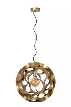 Lucide Hannelore - lampe suspendue - Ø 40 x 170,8 cm - or