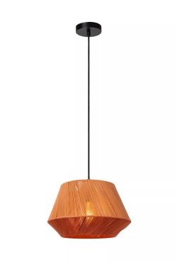Lucide Jessica - lampe suspendue - Ø 30 x 154,5 cm - terre cuite