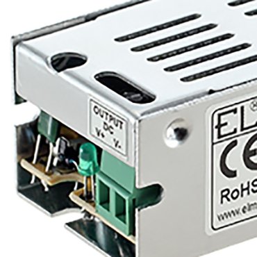 Driver DC Elmark - 12Vdc / 230Vac - IP20 - 15W
