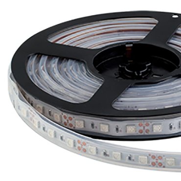 Elmark LED strip 300 - 5 mètres de bande LED 12Vdc - 14,4W par mètre - IP65 - couleur de lumière blanc chaud